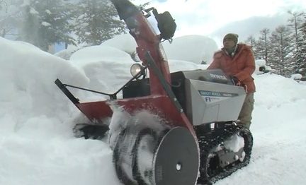 大型除雪機 金沢除雪機の柏木